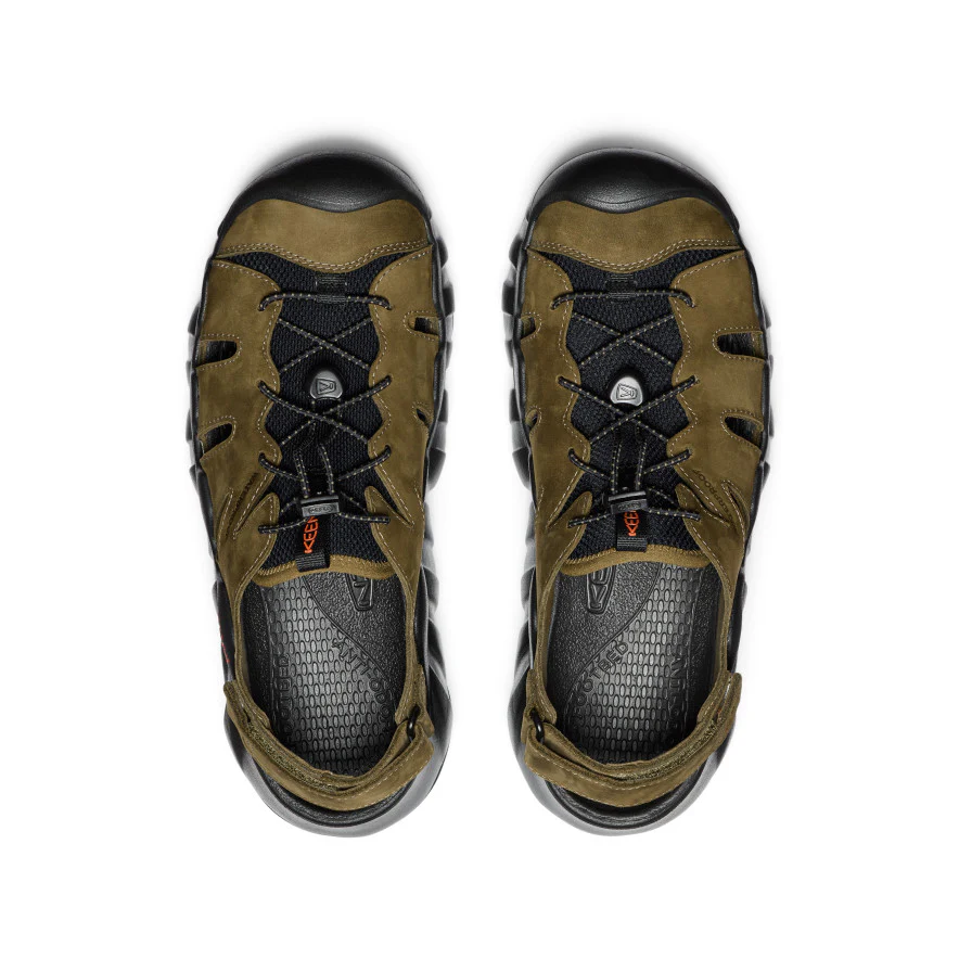Men's Hyperport Fisherman Leather Sandal - Image 4